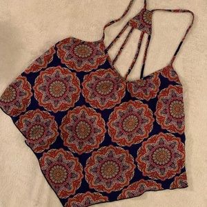 ⭐️Sexy, strappy Charlotte Russe crop top⭐️